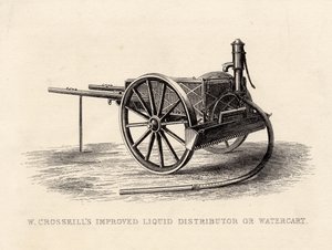 W. Crosskills Improved Liquid Distributor or Watercart - English School
