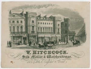 W Hitchcock, carte de visite - English School