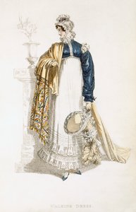 Robe de marche, planche de mode de Ackermann