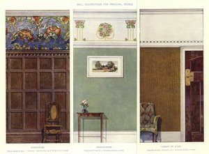 Décorations murales pour les pièces principales - English School