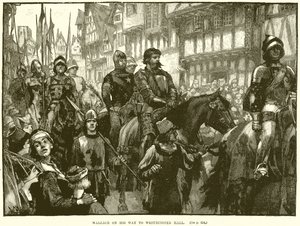 Wallace en route pour Westminster Hall - English School