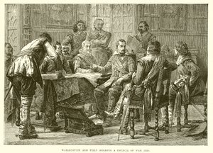 Wallenstein et Tilly tenant un conseil de guerre (1626) - English School