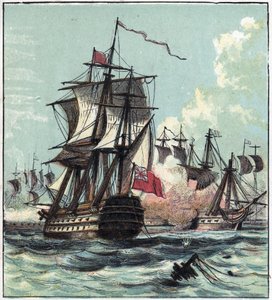 Guerre de la Révolution : bataille du 13 Prairial An II (01/06/1794), bataille navale entre l