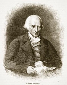 Warren Hastings (illustration de Cassells Illustrated History of England) - English School