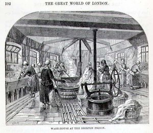 Lavoir à la prison de Brixton, extrait de 