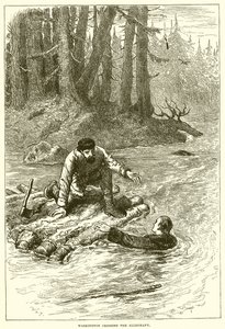 Washington traversant l