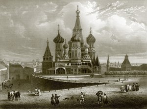 Wassili Blagennoi, ou la cathédrale de Saint-Basile, Moscou