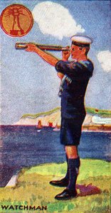Badge scout Watchman, 1923 - English School