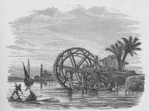 Roue à eau sur le Nil