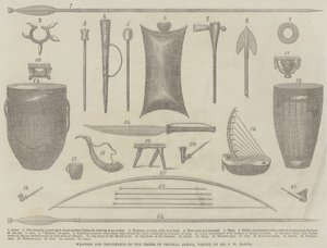 Armes et outils des tribus d