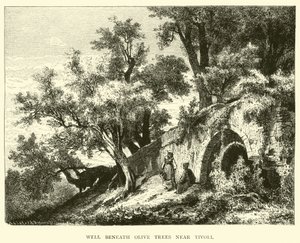 Puits sous les oliviers près de Tivoli - English School