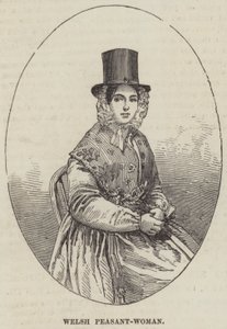 Paysanne galloise (gravure)