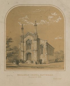 Chapelle Wesleyenne à Battersea - English School
