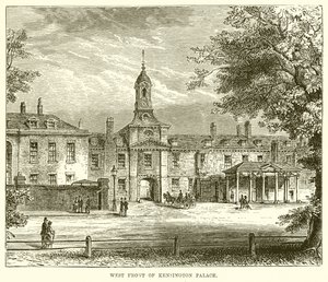Façade Ouest du Palais de Kensington - English School
