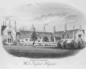 Hôpital de West Retford (gravure) - English School