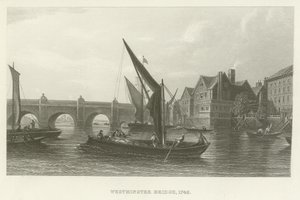 Pont de Westminster, 1745 - English School