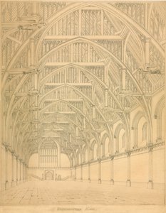 Westminster Hall, 1814 - English School