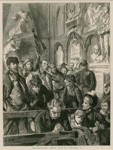 Abbaye de Westminster, dimanche 23 octobre - English School