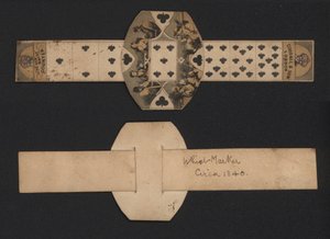 Compteur de whist, vers 1840 - English School