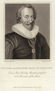 William Alexander, 1er comte de Stirling (c 1570 ? 12 septembre 1640) - English School