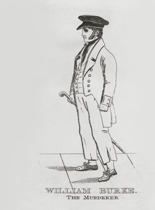 William Burke, vers 1829 (eau-forte) - English School