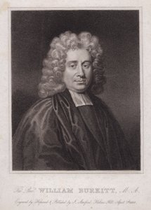 William Burkitt, ecclésiastique et écrivain anglais - English School