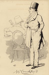 William Crockford, propriétaire de club de jeu à Londres - English School