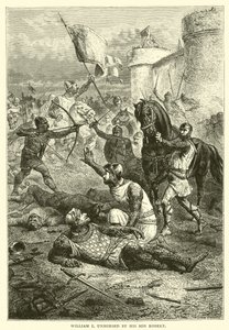Guillaume Ier désarçonné par son fils Robert - English School