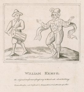 William Kempe, premier interprète de Dogberry dans Beaucoup de bruit pour rien