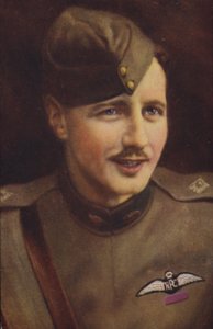 William Leefe Robinson VC (lithographie couleur)