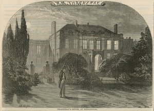 Maison de William Makepeace Thackeray à Kensington, Londres - English School