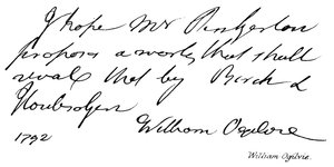 William Ogilvie - English School