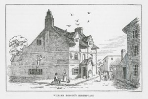 Lieu de naissance de William Roscoe (lithographie) - English School