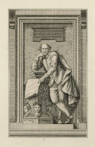 Monument de William Shakespeare - English School
