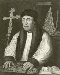 William Warham, archevêque de Canterbury - English School