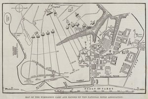 Camp de Wimbledon (gravure) - English School