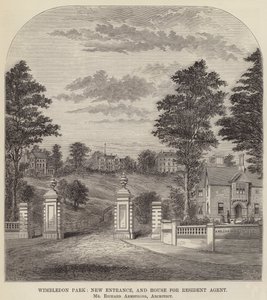 Parc de Wimbledon, nouvelle entrée et maison pour l