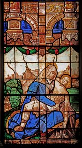 Fenêtre N2 représentant la Pietà