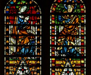 Le couronnement de la Vierge - English School