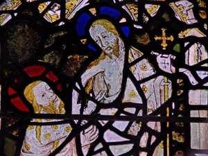 Fenêtre Ww représentant Saint Thomas le douteur