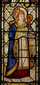 Fenêtre n4 représentant Saint Clarus