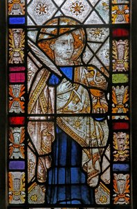 Fenêtre représentant Saint Jean (moderne)