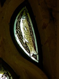 Fenêtre s4 représentant un poisson - English School