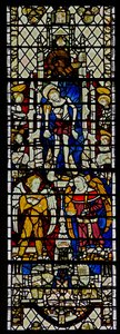 Fenêtre w12 représentant le Corpus Christi