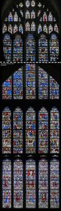 Fenêtre w15 représentant la fenêtre de Saint Cuthbert
