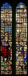 Fenêtre w23 représentant Saint Paul faisant ses adieux - English School