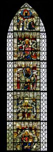 Fenêtre w24 représentant le Te Deum - Nous te louons, ô Dieu
