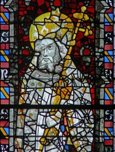Fenêtre w4 représentant Saint Pierre - English School