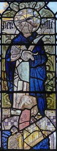 Fenêtre w4 représentant Saint Pierre Martyr - English School