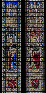 Fenêtre w71 représentant Saint Pierre et Saint Paul - English School